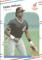 1988 Fleer Baseball Cards      620     Eddie Williams RC
